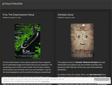 Tablet Screenshot of pinoycineaste.wordpress.com