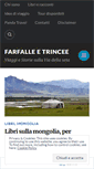 Mobile Screenshot of farfalleetrincee.wordpress.com