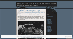Desktop Screenshot of jackboylefan.wordpress.com