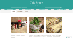 Desktop Screenshot of cafepoppy.wordpress.com