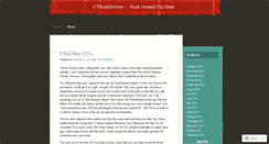 Desktop Screenshot of ctrockreview.wordpress.com