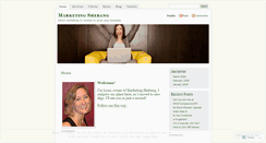 Desktop Screenshot of marketingshebang.wordpress.com