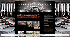 Desktop Screenshot of meanstreetriders.wordpress.com