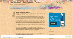 Desktop Screenshot of gldngrn.wordpress.com