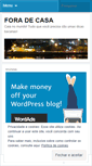 Mobile Screenshot of foradecasa.wordpress.com
