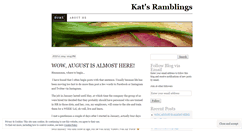 Desktop Screenshot of katelders61.wordpress.com