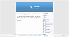 Desktop Screenshot of iphonelifestyle.wordpress.com