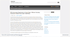 Desktop Screenshot of jsgcpas.wordpress.com