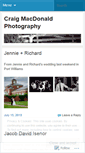 Mobile Screenshot of craigmacdonaldphotography.wordpress.com