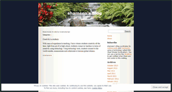 Desktop Screenshot of monteiroshameen.wordpress.com