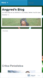 Mobile Screenshot of angyred.wordpress.com