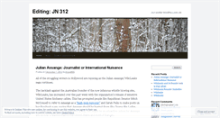 Desktop Screenshot of jn312editing.wordpress.com
