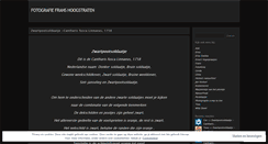 Desktop Screenshot of franshoogstraten.wordpress.com