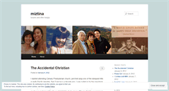 Desktop Screenshot of miztina.wordpress.com