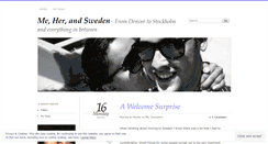 Desktop Screenshot of meherandsweden.wordpress.com