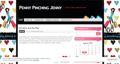 Desktop Screenshot of pennypinchingjenny.wordpress.com