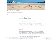 Tablet Screenshot of fireflycruise.wordpress.com