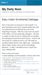 Mobile Screenshot of mydailynom.wordpress.com