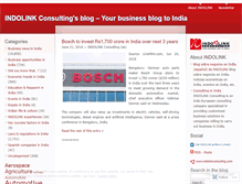 Tablet Screenshot of indolinkenglish.wordpress.com