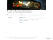 Tablet Screenshot of freedfromnarrative.wordpress.com