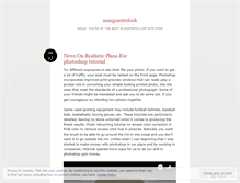 Tablet Screenshot of margueritelock.wordpress.com