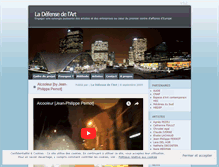 Tablet Screenshot of ladefensedelart.wordpress.com