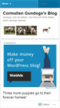 Mobile Screenshot of cormallengundogs.wordpress.com