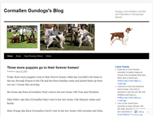 Tablet Screenshot of cormallengundogs.wordpress.com