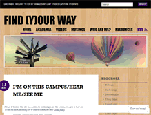 Tablet Screenshot of findyrway.wordpress.com