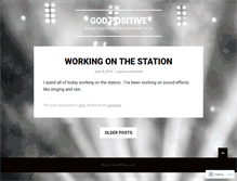 Tablet Screenshot of godpositive.wordpress.com
