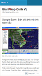 Mobile Screenshot of giaiphapdinhvi.wordpress.com