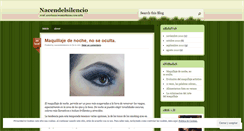 Desktop Screenshot of nacendelsilencio.wordpress.com