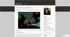 Desktop Screenshot of bikechimp.wordpress.com