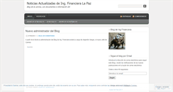 Desktop Screenshot of ingfinancieralpz.wordpress.com