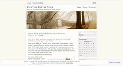 Desktop Screenshot of newsforvacationrentals.wordpress.com