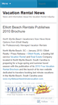 Mobile Screenshot of newsforvacationrentals.wordpress.com