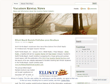 Tablet Screenshot of newsforvacationrentals.wordpress.com