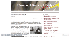 Desktop Screenshot of nancyandbarry.wordpress.com