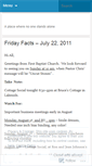 Mobile Screenshot of firstbaptistpei.wordpress.com
