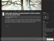 Tablet Screenshot of gagnenoella.wordpress.com