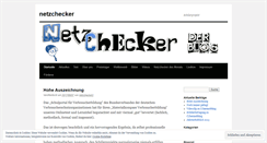 Desktop Screenshot of netzchecker.wordpress.com