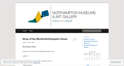 Desktop Screenshot of northamptonmuseums.wordpress.com