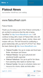 Mobile Screenshot of flatoutnews.wordpress.com