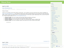 Tablet Screenshot of flatoutnews.wordpress.com