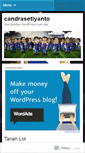 Mobile Screenshot of candrasetiyanto.wordpress.com