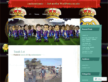 Tablet Screenshot of candrasetiyanto.wordpress.com