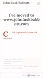 Mobile Screenshot of johnbabbott.wordpress.com