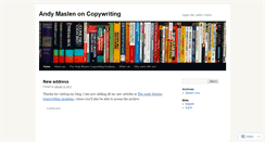 Desktop Screenshot of andymaslen.wordpress.com