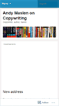 Mobile Screenshot of andymaslen.wordpress.com