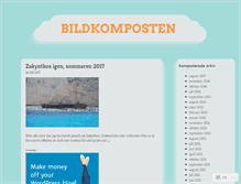 Tablet Screenshot of bildkomposten.wordpress.com